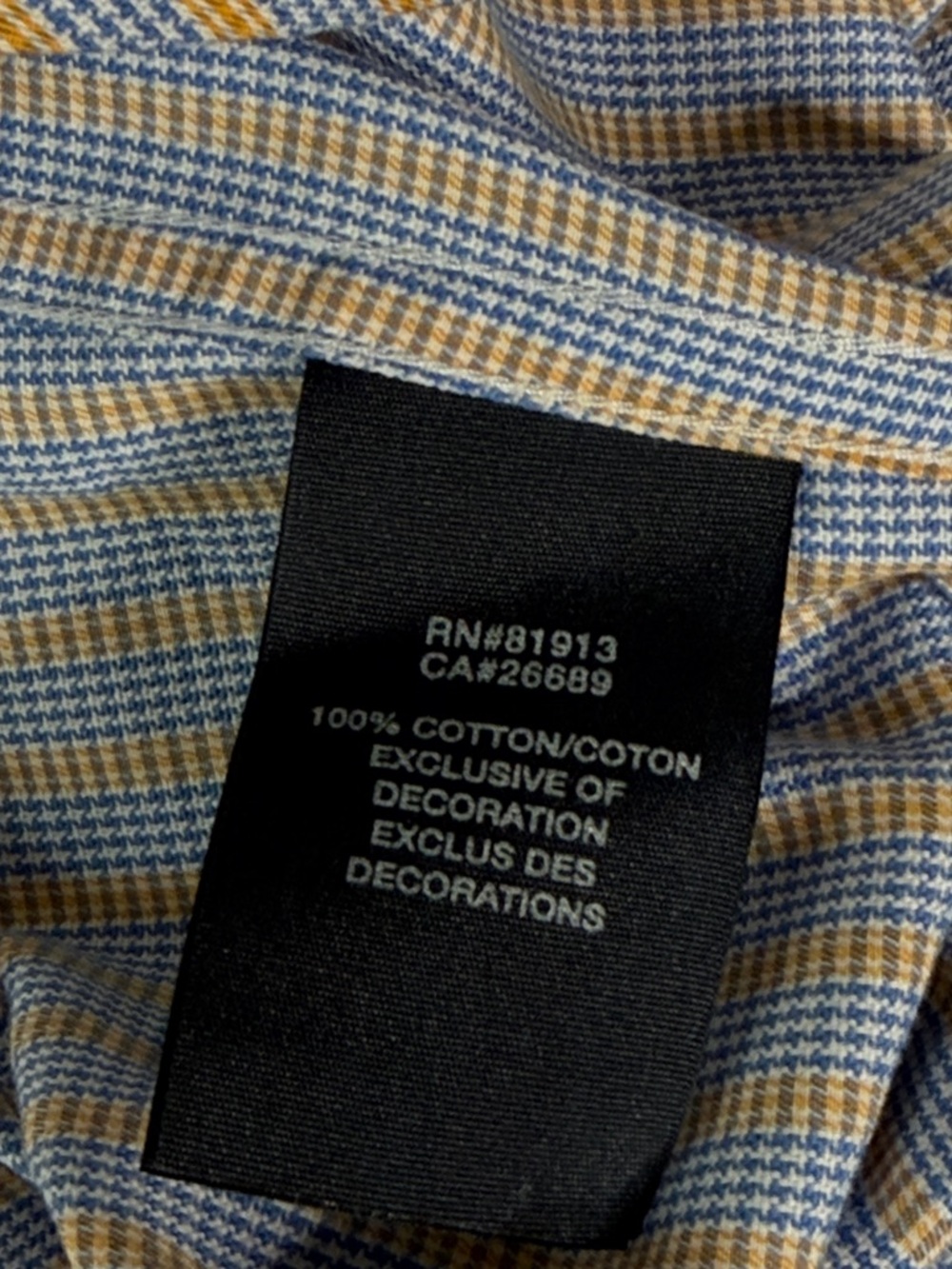 Robert Graham Striped Button Down – Paisley Contrast Cuffs. Size XL - Picture 13 of 13
